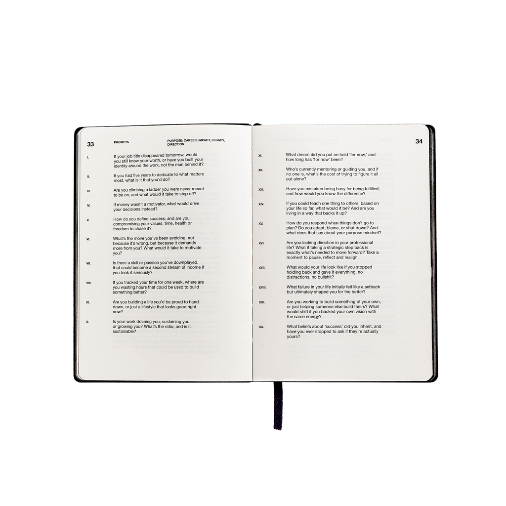 journal prompts mens journal